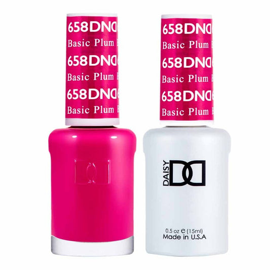 Duo Gel- 658 Basic Plum Diamond Nail Supplies