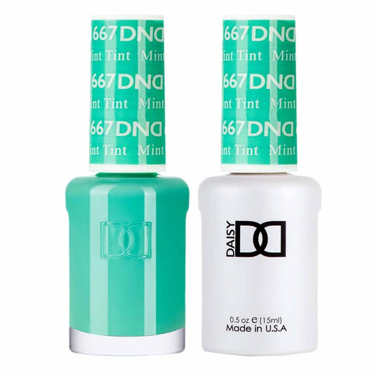 Duo Gel- 667 Mint Tint Diamond Nail Supplies