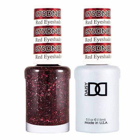 Duo Gel- 675 Red Eyeshadow Diamond Nail Supplies