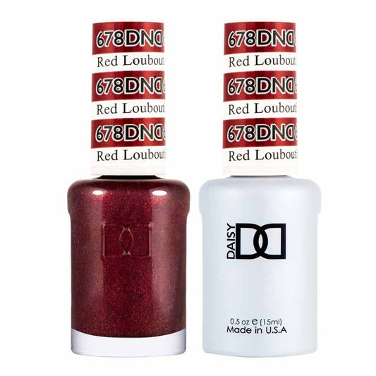 Duo Gel- 678 Red Louboutin Diamond Nail Supplies