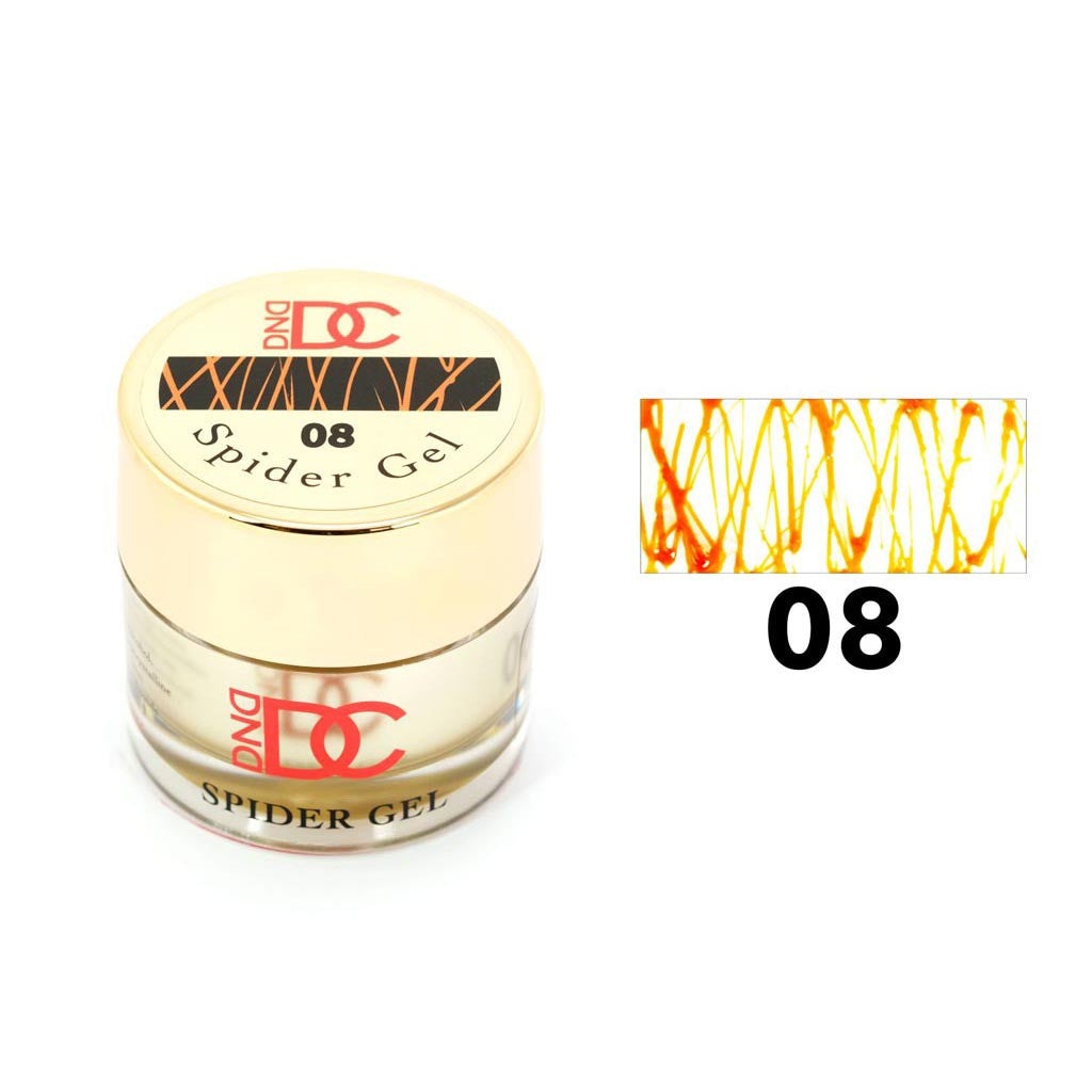 Spider Gel - 08 Orange Diamond Nail Supplies