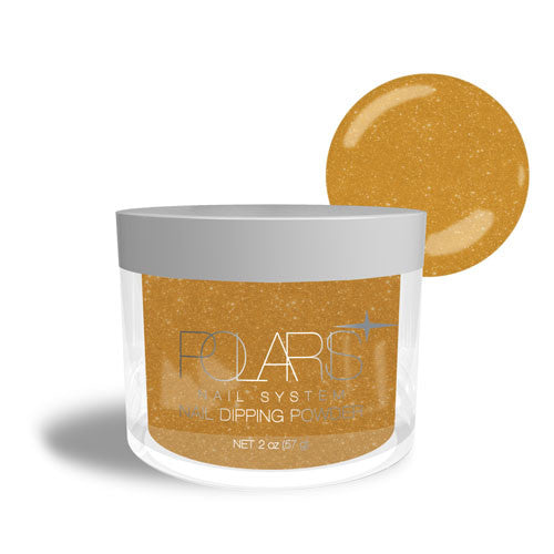 Dip Powder - PPC035 Shimmer Gold Diamond Nail Supplies