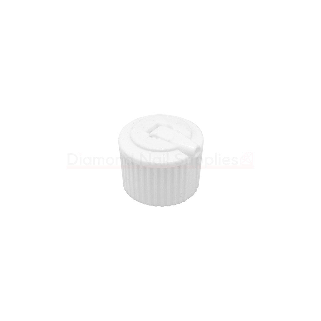 Pop-Up Lid White for Empty 8oz/16oz Bottles Diamond Nail Supplies