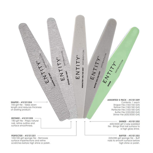 Entity Shiner File 600/3000 Diamond Nail Supplies