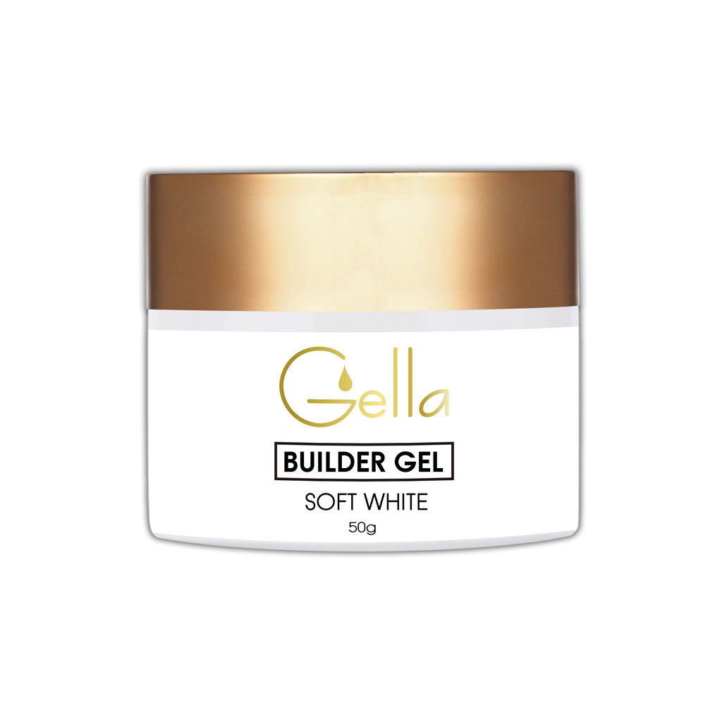 Builder Gel - 02 Soft White Diamond Nail Supplies
