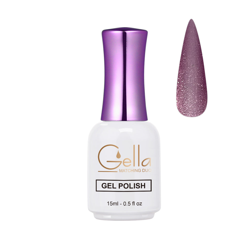 Silver Cat Eyes Gel - CE24 Heliotrope