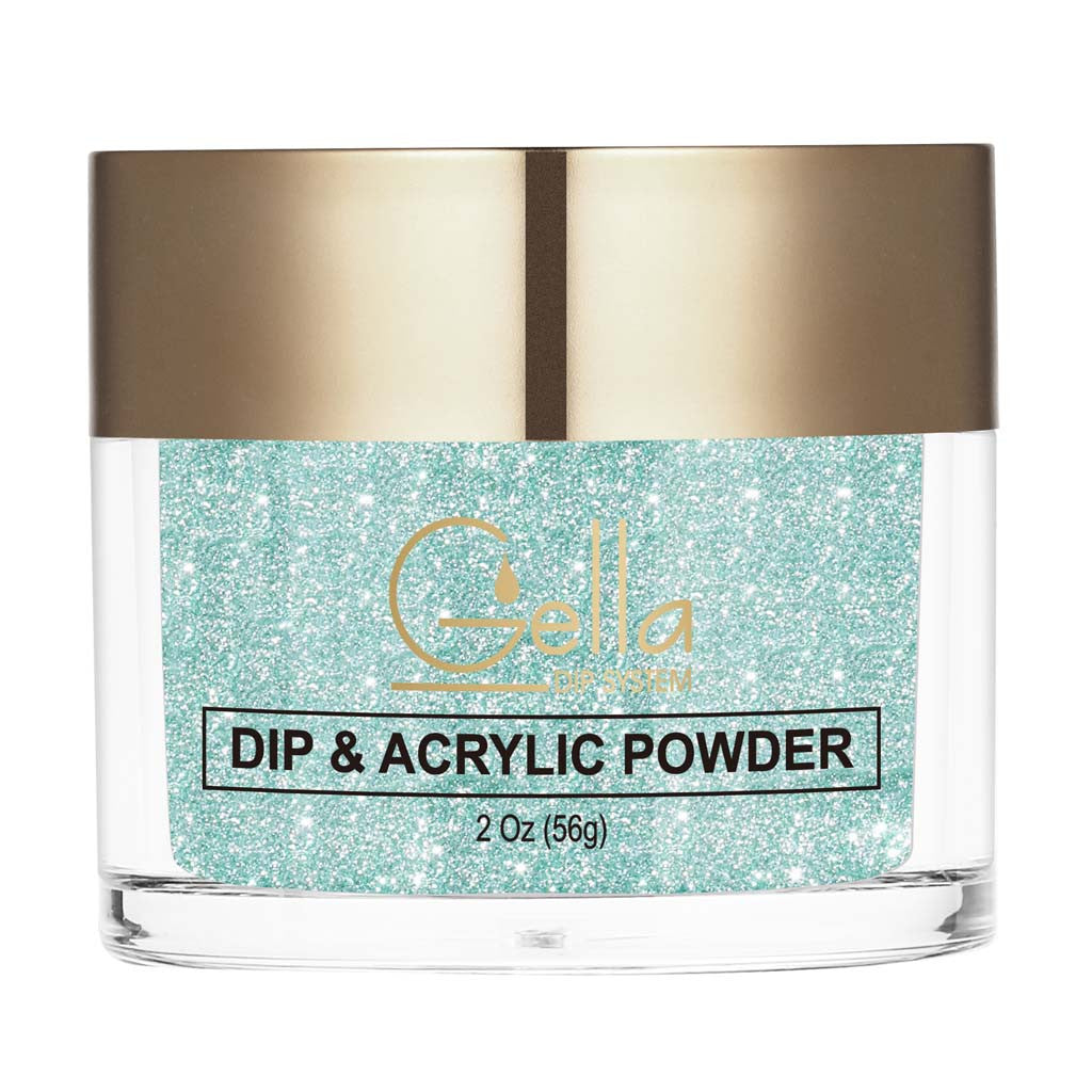 Reflective Dip & Acrylic Powder - D147 Viridian Sparkle Diamond Nail Supplies