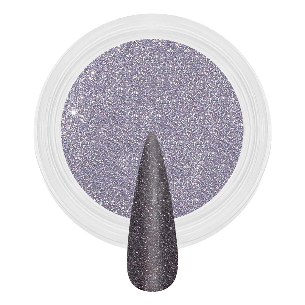 Reflective Dip & Acrylic Powder - D173 Gun Metal Diamond Nail Supplies