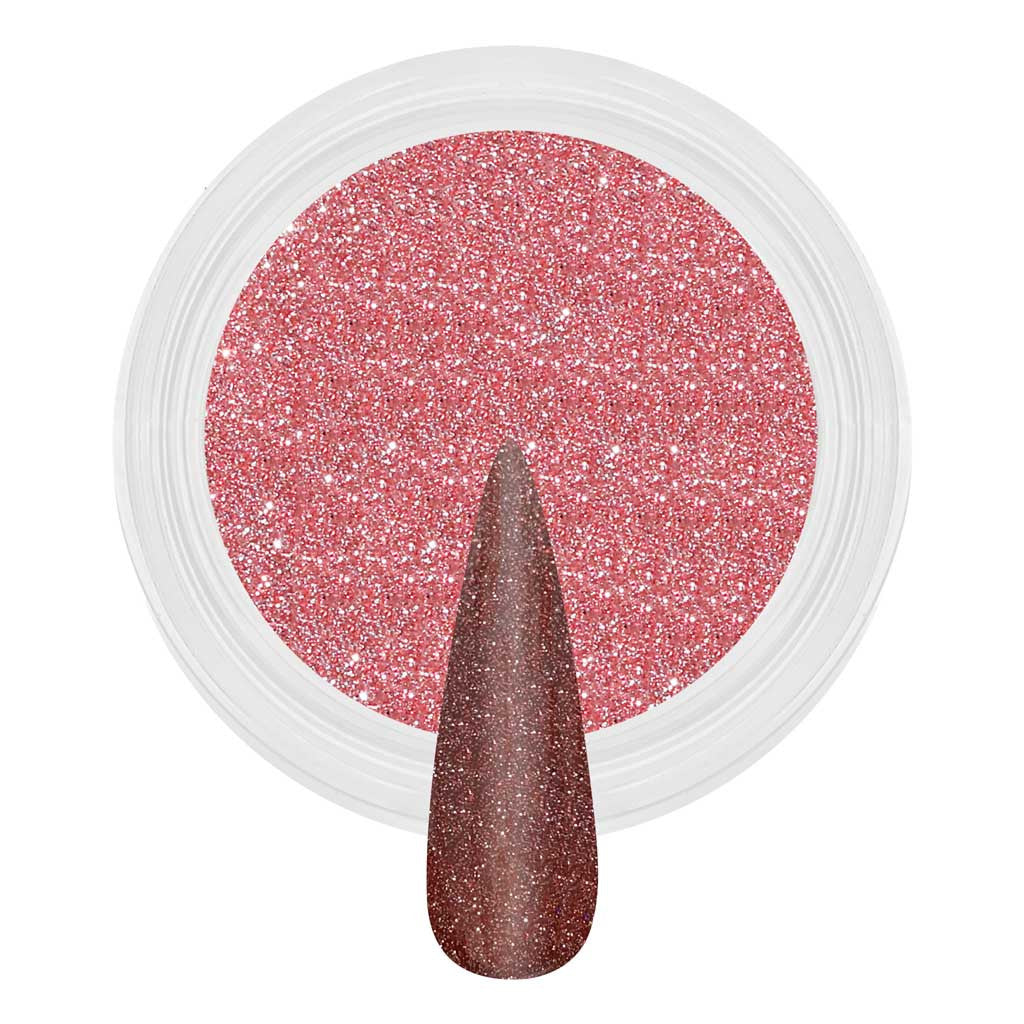 Reflective Dip & Acrylic Powder - D177 Dusty Rose Diamond Nail Supplies