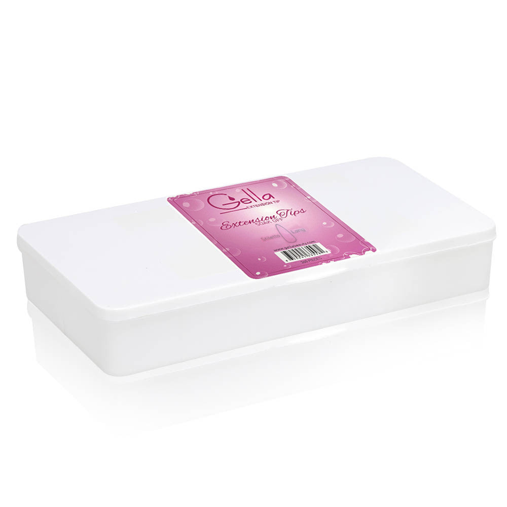 Gella Extension Tip - Long Stiletto Diamond Nail Supplies