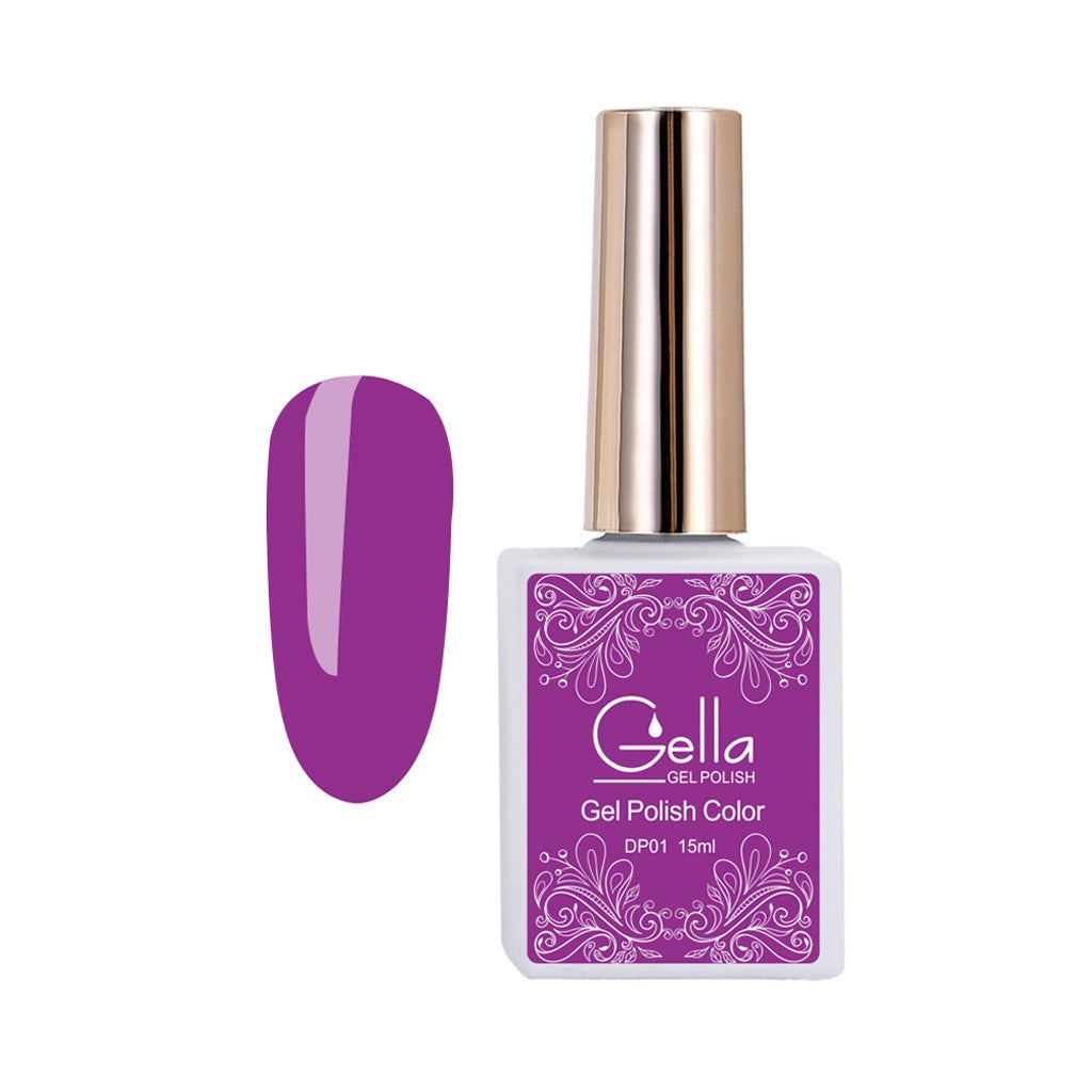 Gella Gel Polish Kit + Studio Lamp Diamond Nail Supplies