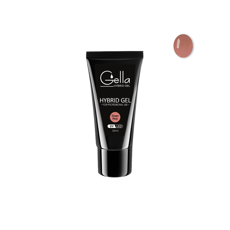 Hybrid Gel - Sheer Pink Diamond Nail Supplies