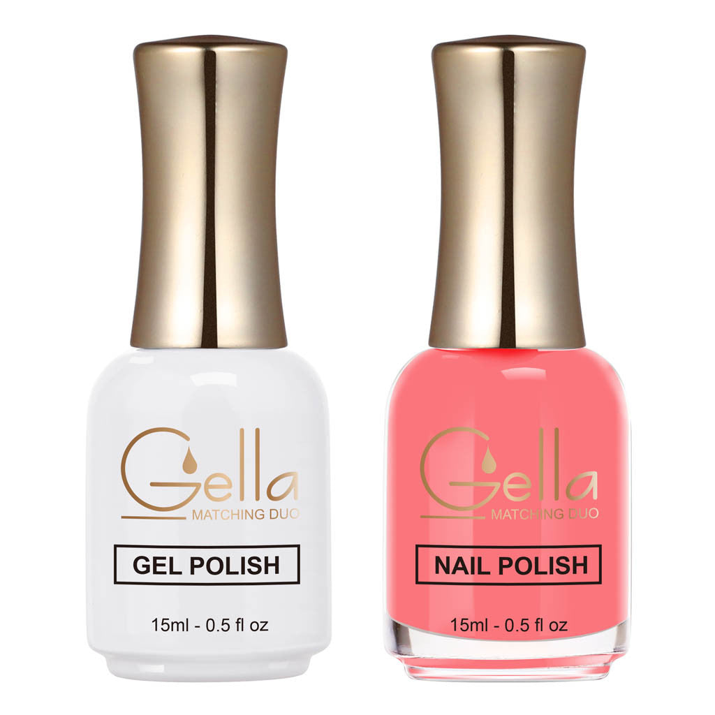 Matching Duo - GN051 Retro Coral Diamond Nail Supplies