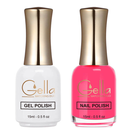 Matching Duo - GN198 Electric Pink Diamond Nail Supplies