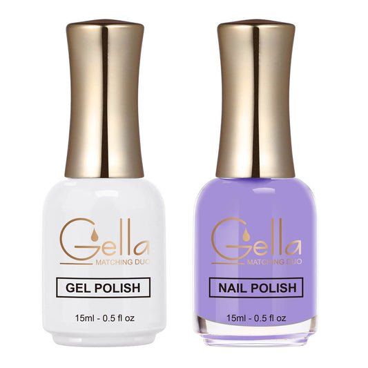 Matching Duo - GN201 Iris Flower Diamond Nail Supplies
