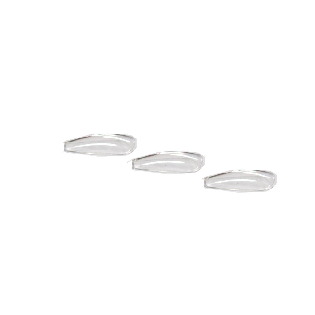 Gella Full Tips Coffin Medium Clear 1-9 504pc Diamond Nail Supplies