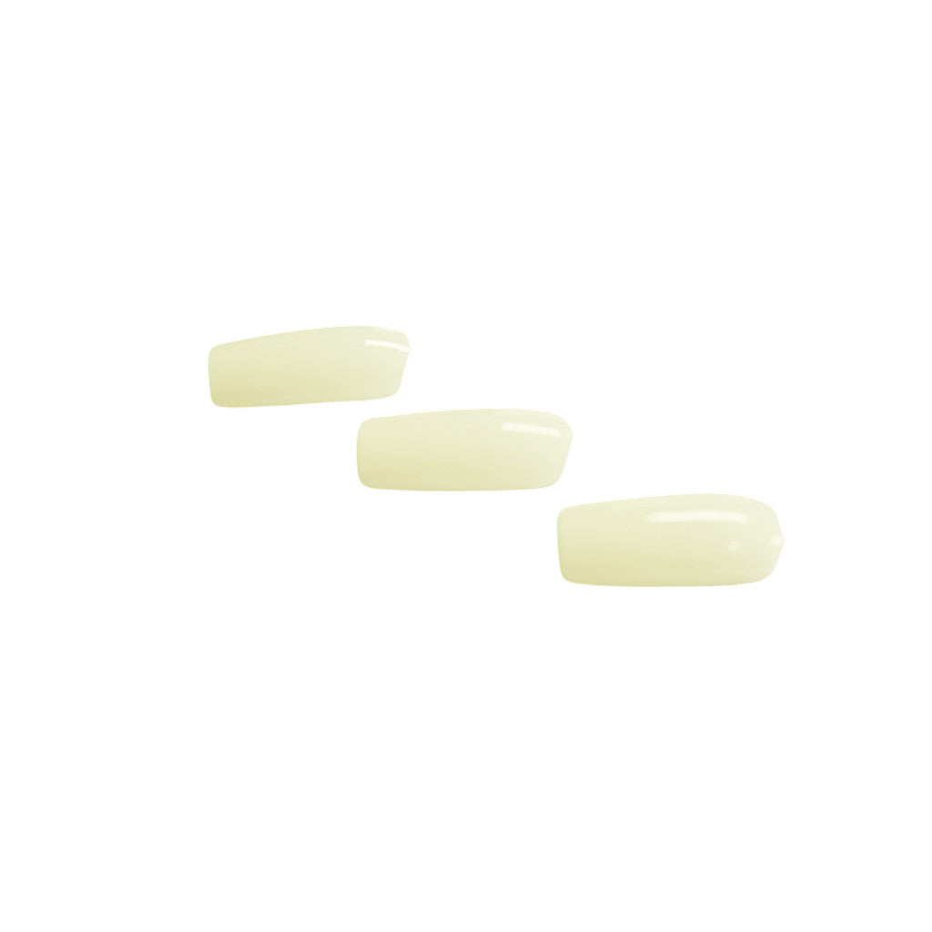 Gella Full Tips Square Medium Natural 1-9 504pc Diamond Nail Supplies