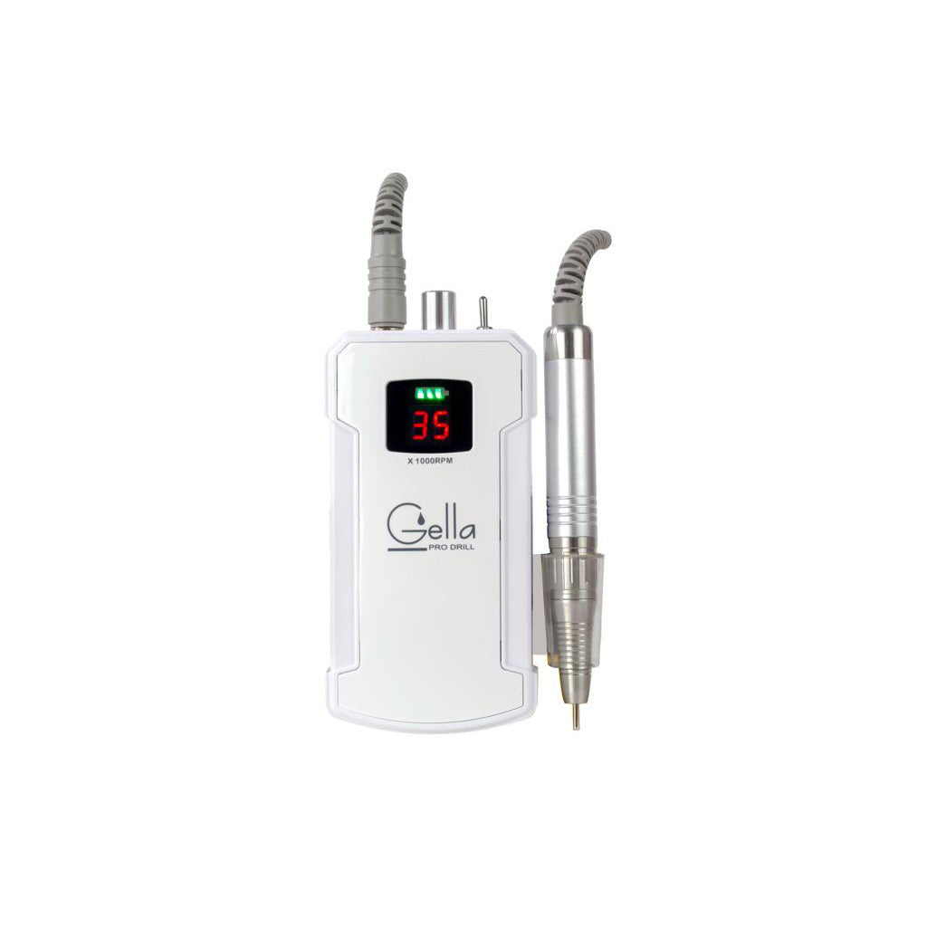Portable Pro Drill TP282 White + Premium Drill Set Diamond Nail Supplies