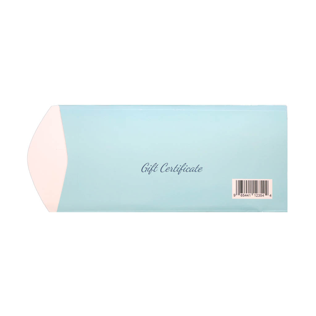 Gift Certificate Envelope Blue - 25 pcs Diamond Nail Supplies