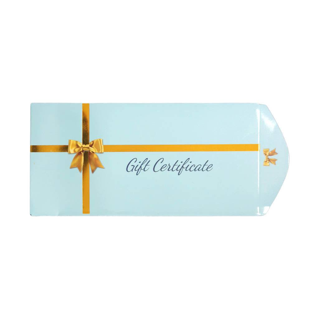 Gift Certificate Envelope Blue - 25 pcs Diamond Nail Supplies