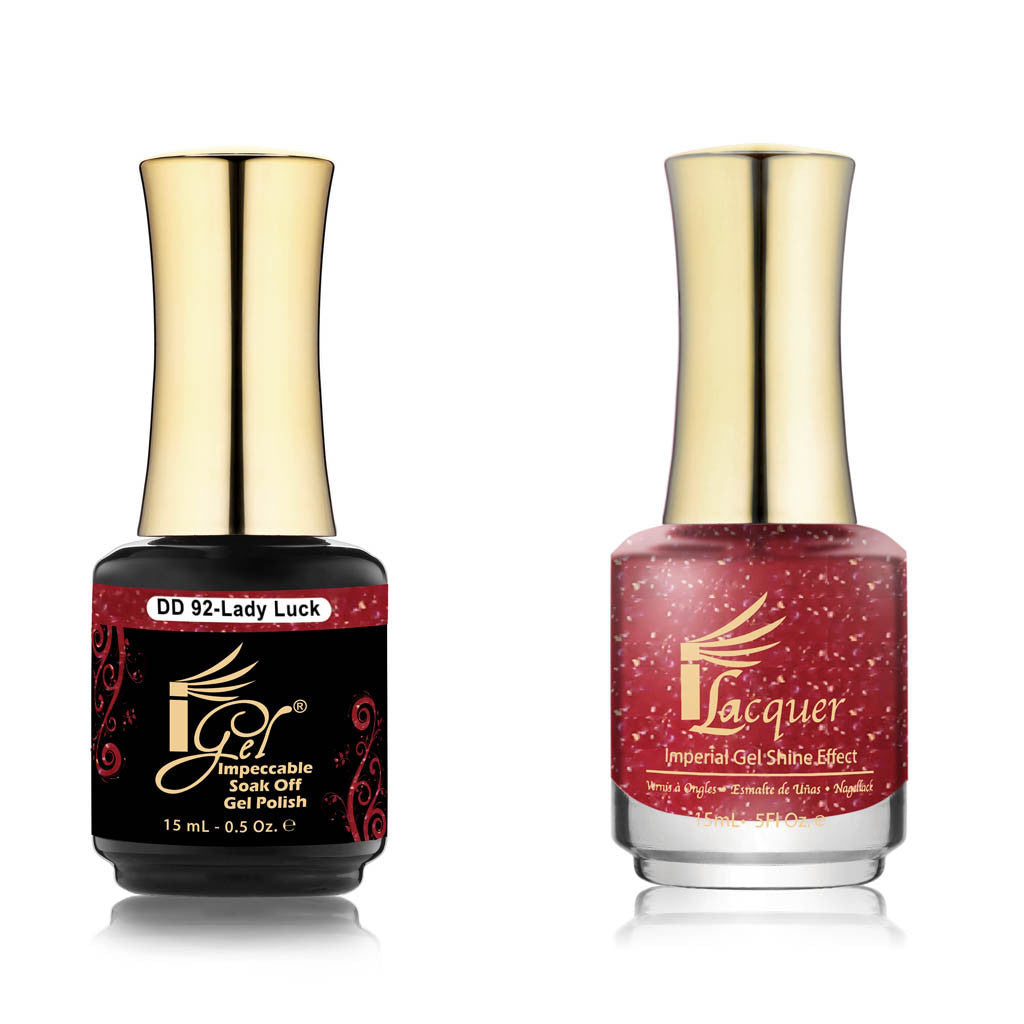 DD Duo - DD092 Lady Luck Diamond Nail Supplies