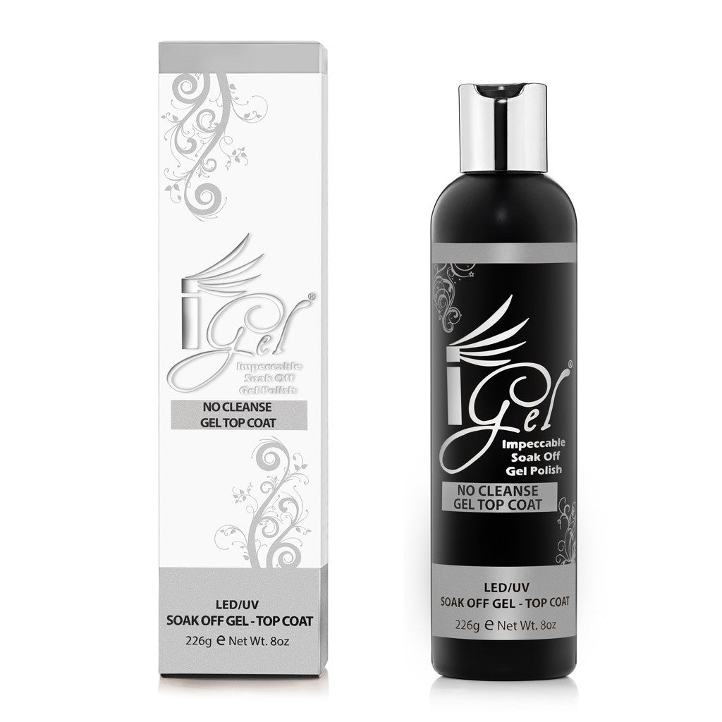 Igel Gel Polish - Top Coat Refill No Cleanse Diamond Nail Supplies