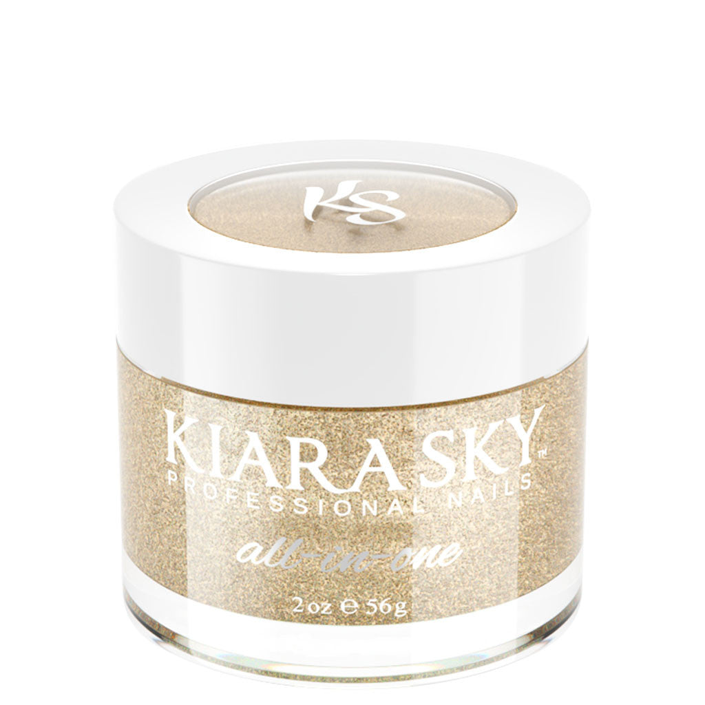 All In One Powder - D5017 Dripping In Gold Diamond Nail Supplies