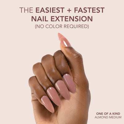 Gelly Tips Cover - Almond Medium One Of A Kind