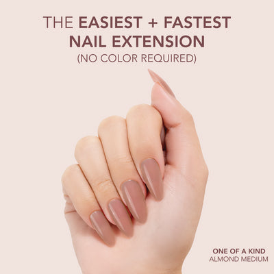 Gelly Tips Cover - Almond Medium One Of A Kind