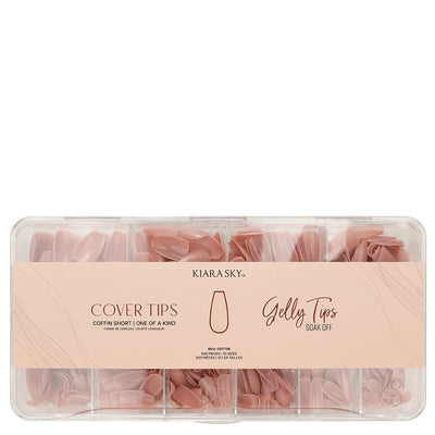 Gelly Tips Cover - Coffin Short One Of A Kind