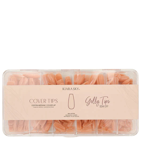 Gelly Tips Cover - Coffin Medium Cover Up
