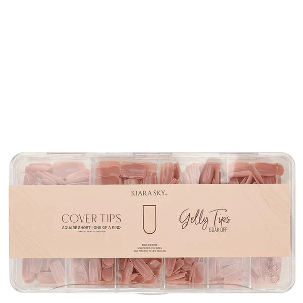 Gelly Tips Cover - Square Short One Of A Kind