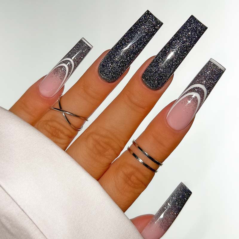 Diamond FX Acrylic Powder - AFX18 Midnight Sky Diamond Nail Supplies