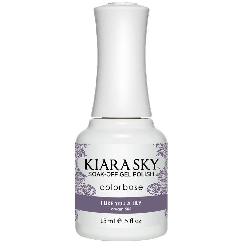 Gel Polish - G506 I Like You A Lily Diamond Nail Supplies