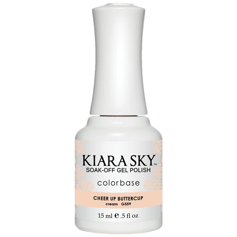 Gel Polish - G559 Cheer Up Buttercup Diamond Nail Supplies