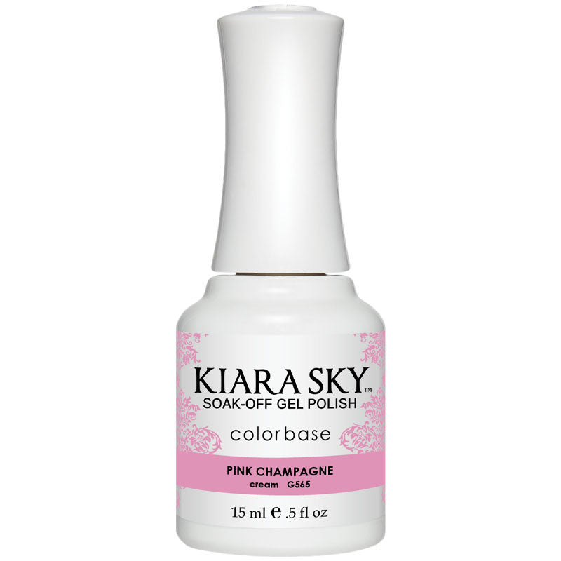 Gel Polish - G565 Pink Champagne Diamond Nail Supplies