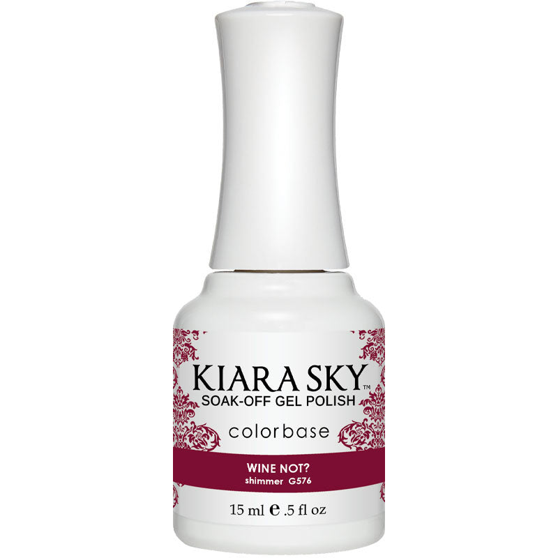 Gel Polish - G576 Wine Not? Diamond Nail Supplies
