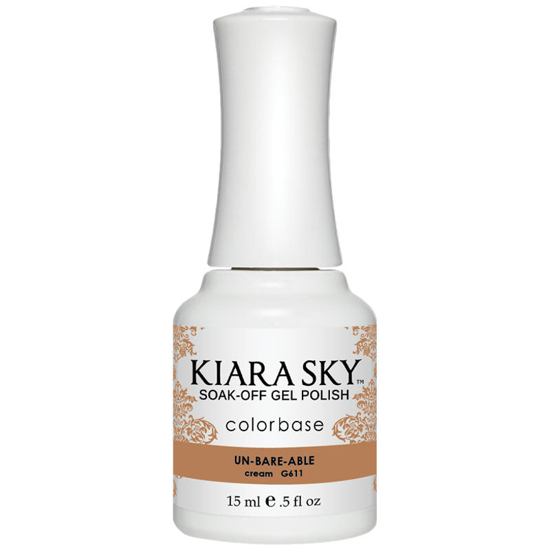 Gel Polish - G611 Un-Bare-Able Diamond Nail Supplies