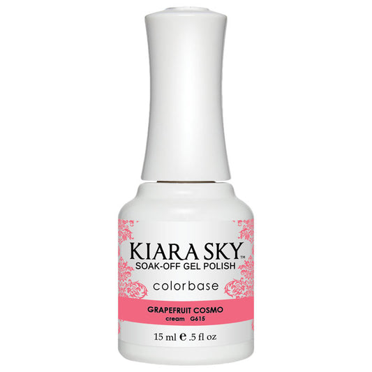 Gel Polish - G615 Grapefruit Cosmo Diamond Nail Supplies