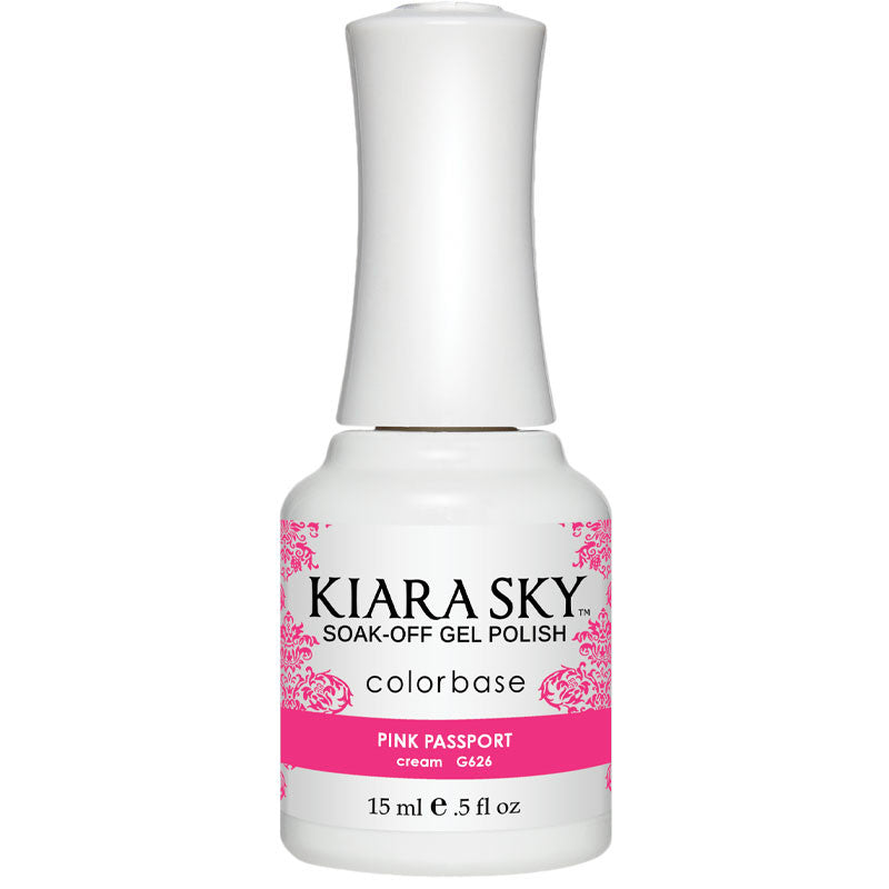 Gel Polish - G626 Pink Passport Diamond Nail Supplies