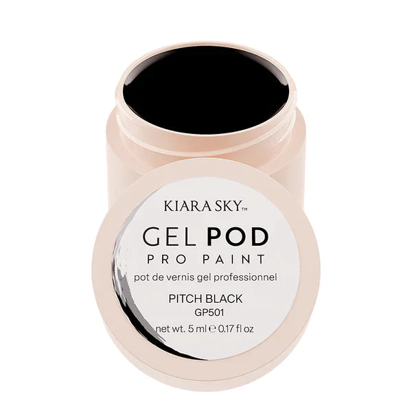 Gel Paint Pod - GP501 Pitch Black