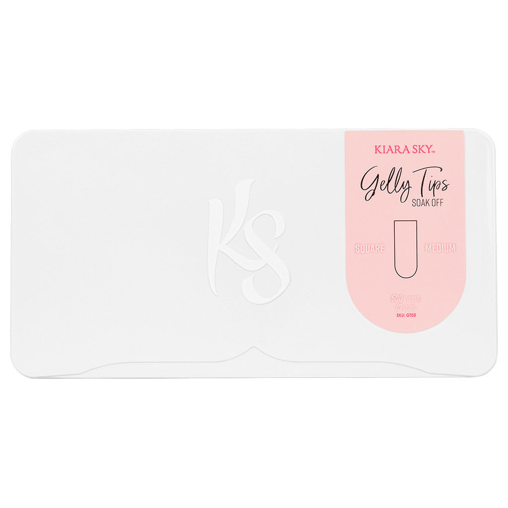 Gelly Tip - GT05 Medium Square Diamond Nail Supplies