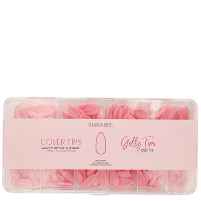 Gelly Tips Cover - Almond Medium Blooming