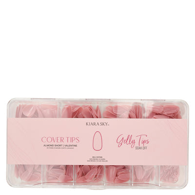 Gelly Tips Cover - Almond Short One Of A Kind