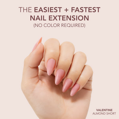 Gelly Tips Cover - Almond Short One Of A Kind