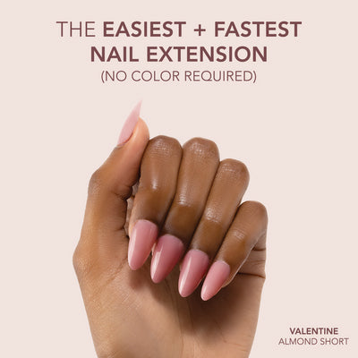 Gelly Tips Cover - Almond Short One Of A Kind