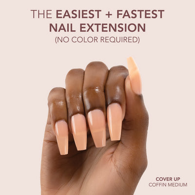 Gelly Tips Cover - Coffin Medium Cover Up