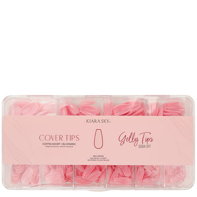 Gelly Tips Cover - Coffin Short Blooming