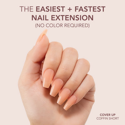 Gelly Tips Cover - Short Coffin Cover Up