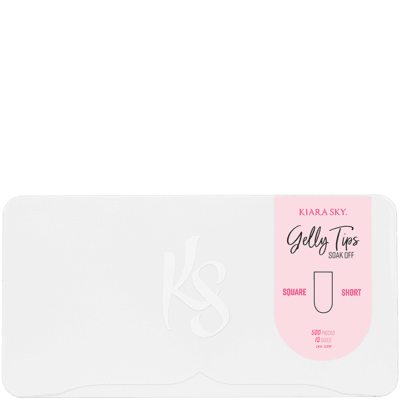 Gelly Tip - GT09 Short Square Diamond Nail Supplies